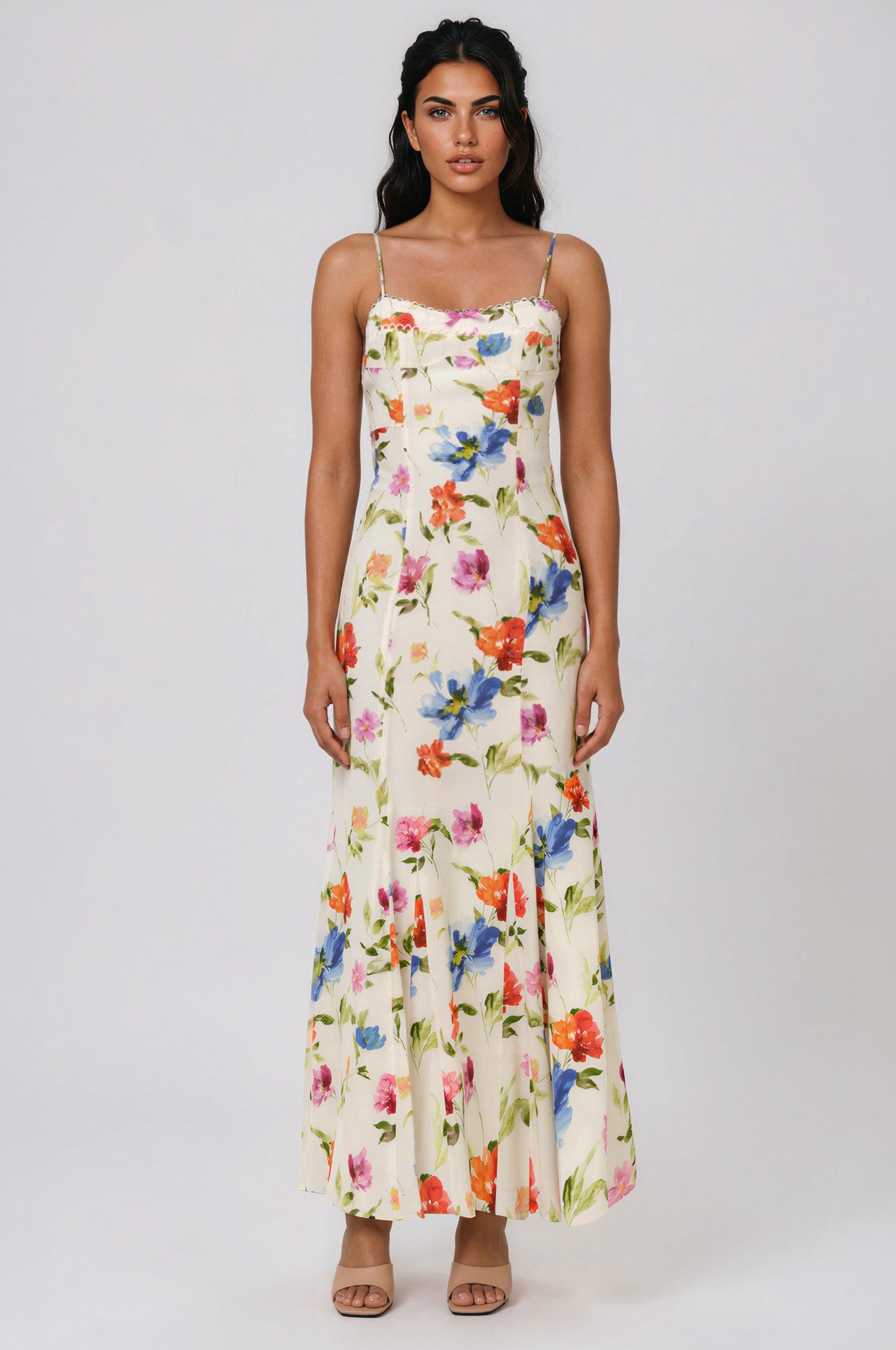For Love & Lemons Tropical Bloom Maxi Dress