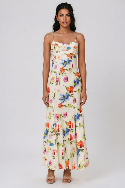 For Love & Lemons Tropical Bloom Maxi Dress