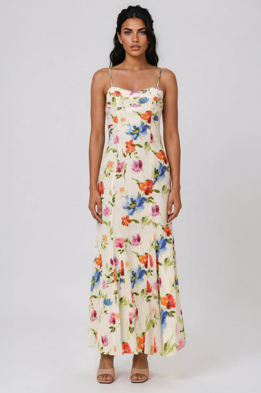 For Love & Lemons Tropical Bloom Maxi Dress