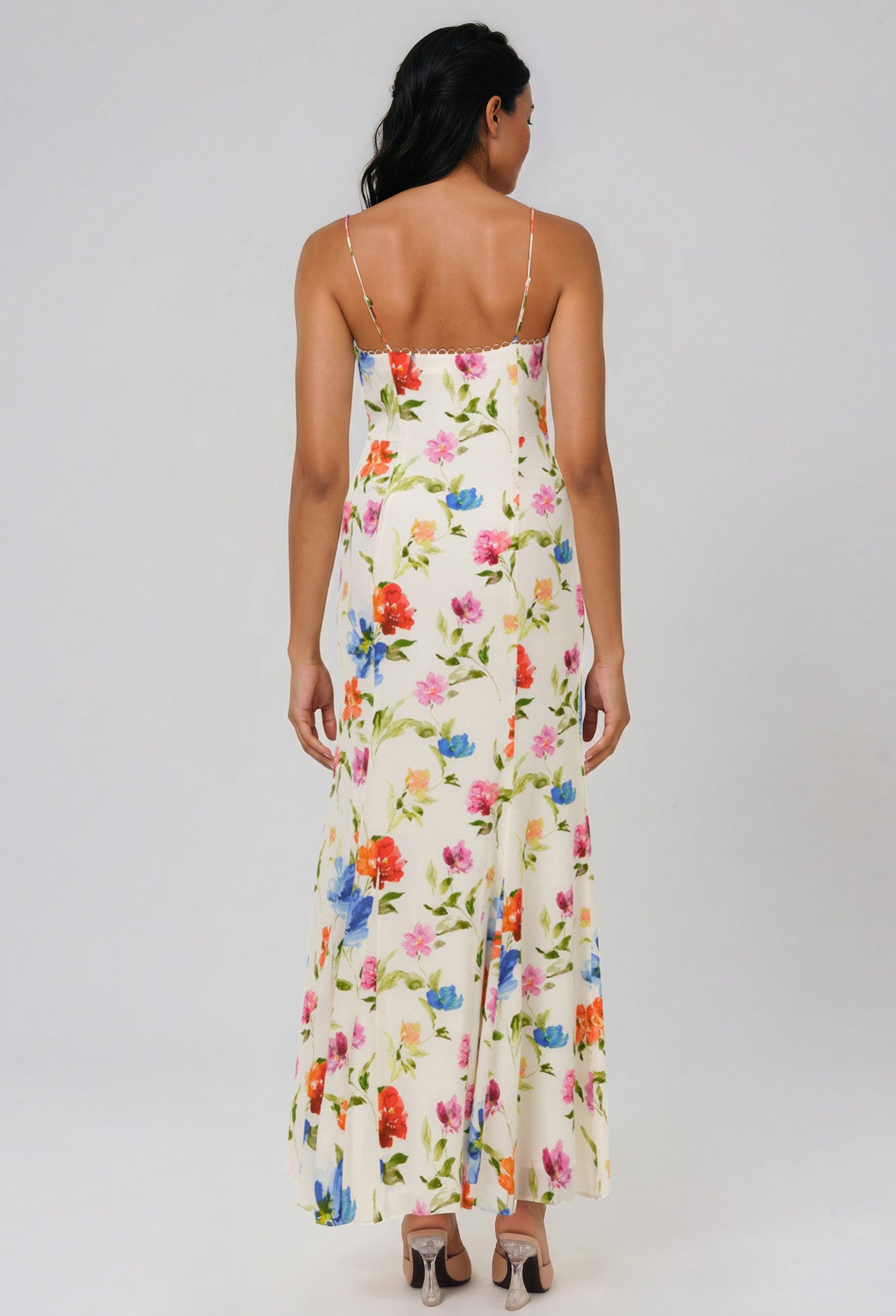 For Love & Lemons Tropical Bloom Maxi Dress