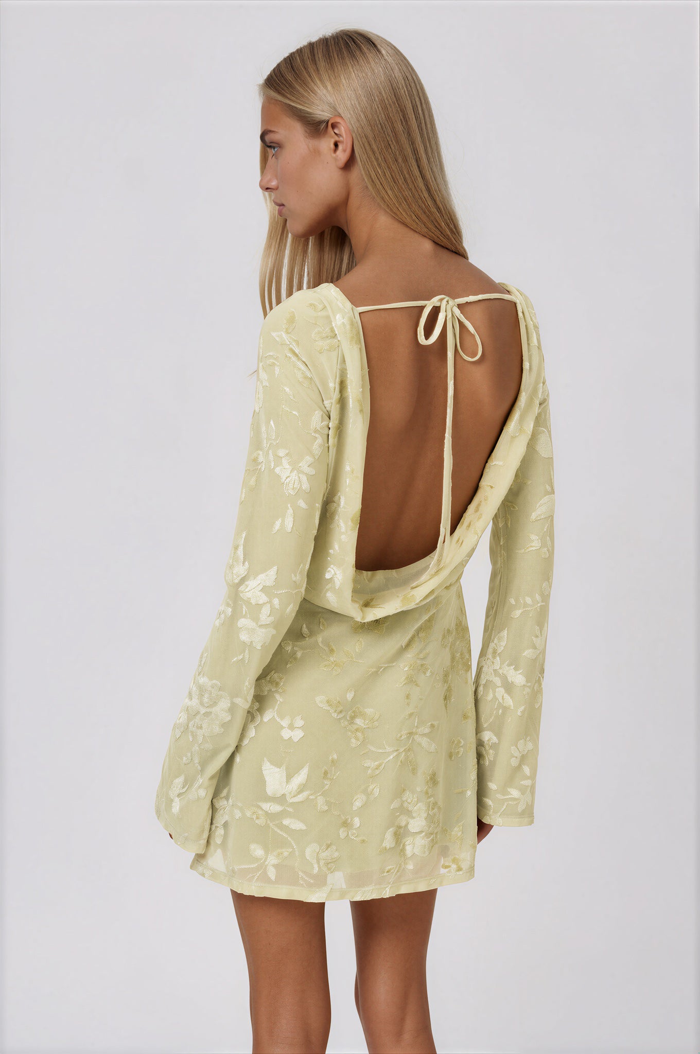 For Love & Lemons Limesicle Mini Dress