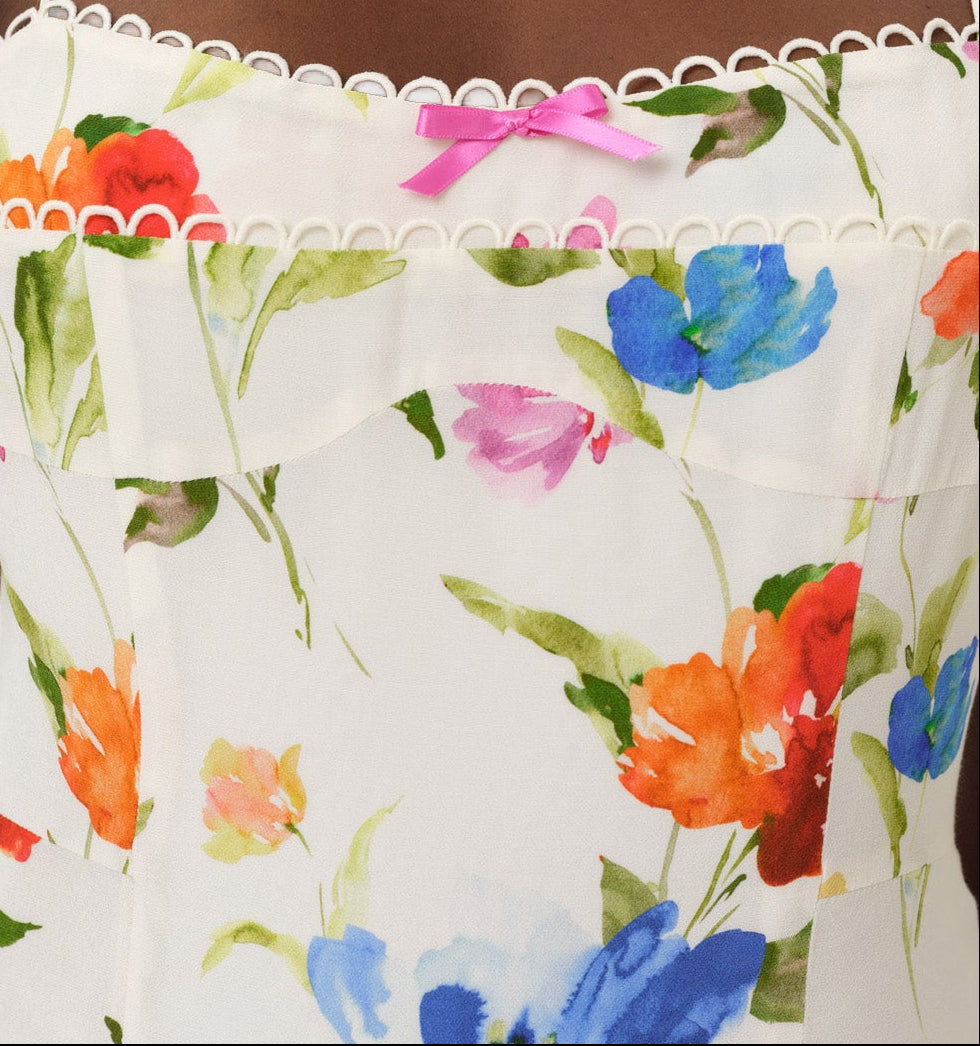 For Love & Lemons Tropical Bloom Maxi Dress