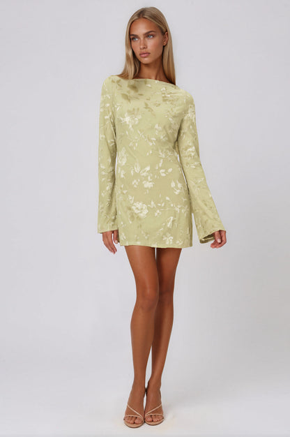 For Love & Lemons Limesicle Mini Dress