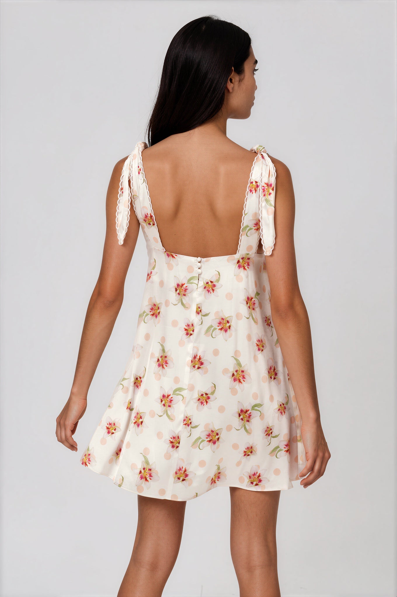 For Love & Lemons Sunrise Lily Mini Dress