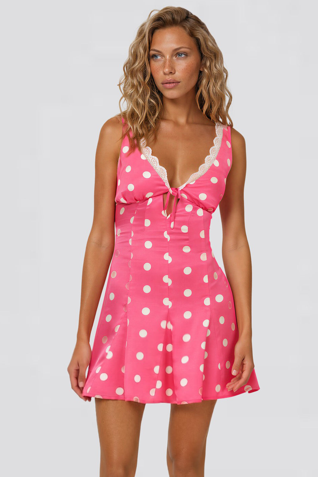 For Love & Lemons Lillian Mini Dress