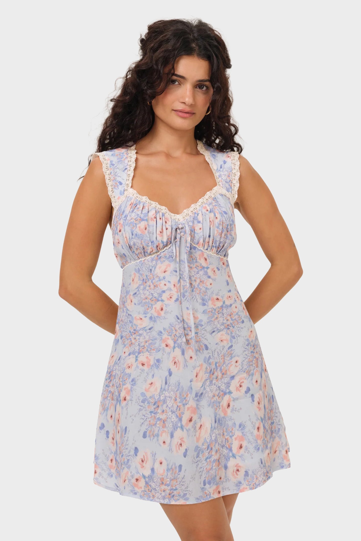 For Love & Lemons Kaleidoscope Mini Dress