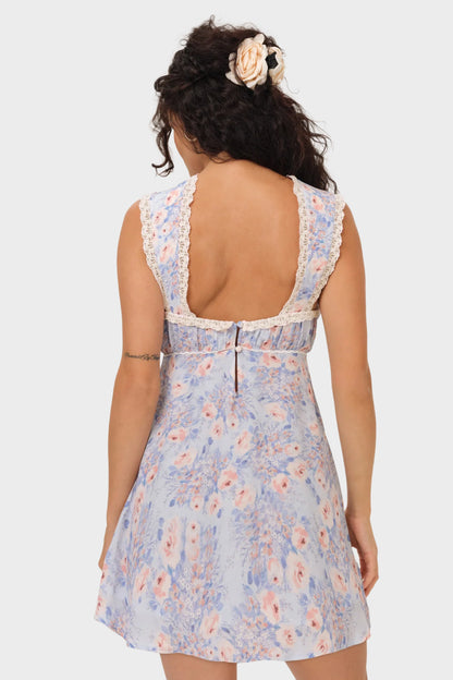 For Love & Lemons Kaleidoscope Mini Dress