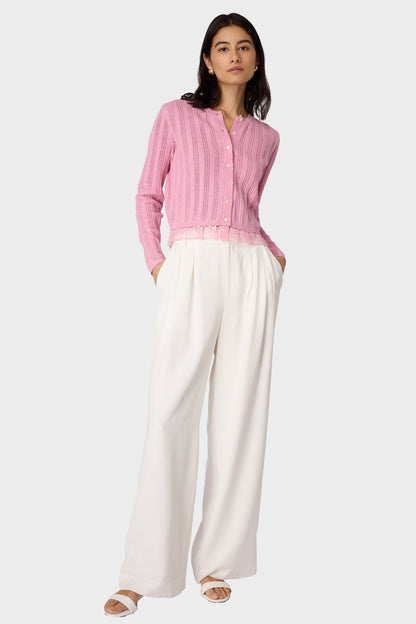 Cami NYC Pedra Pointelle Cardigan