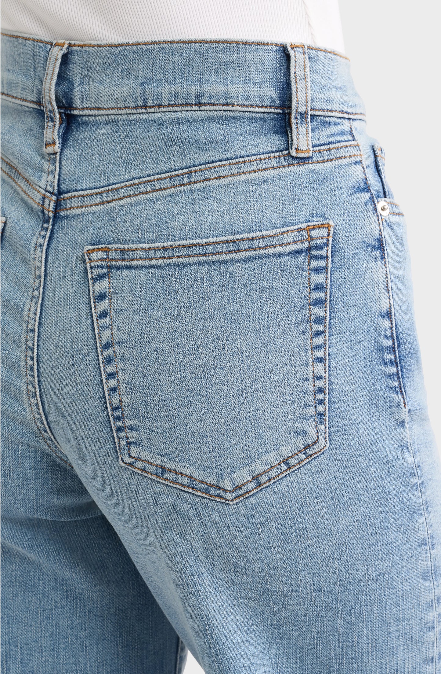 FRAME Le Slim Palazzo - Dovetail Raw Fray