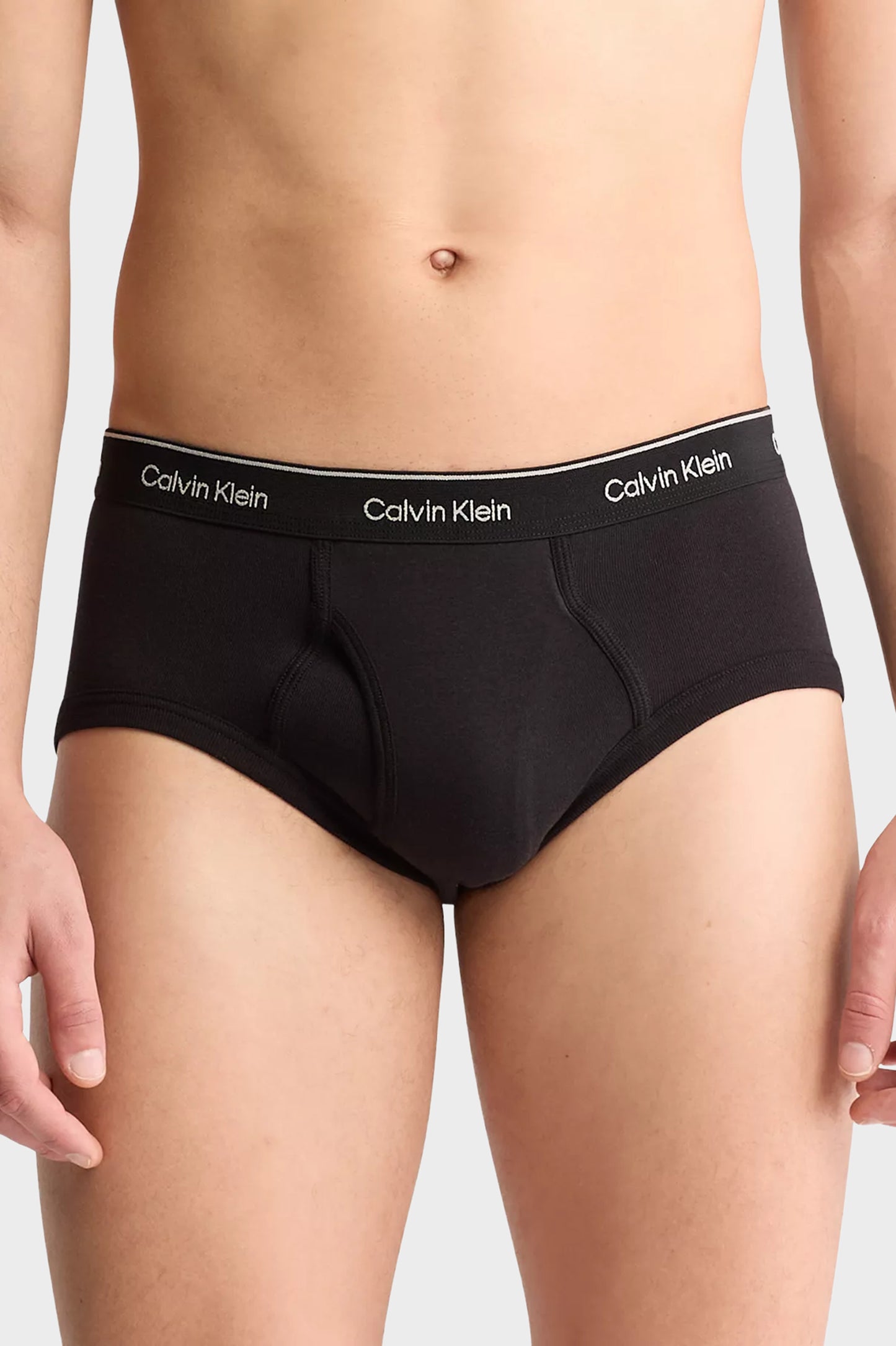 Calvin Klein Mens Cotton Classics 3-Pack Brief