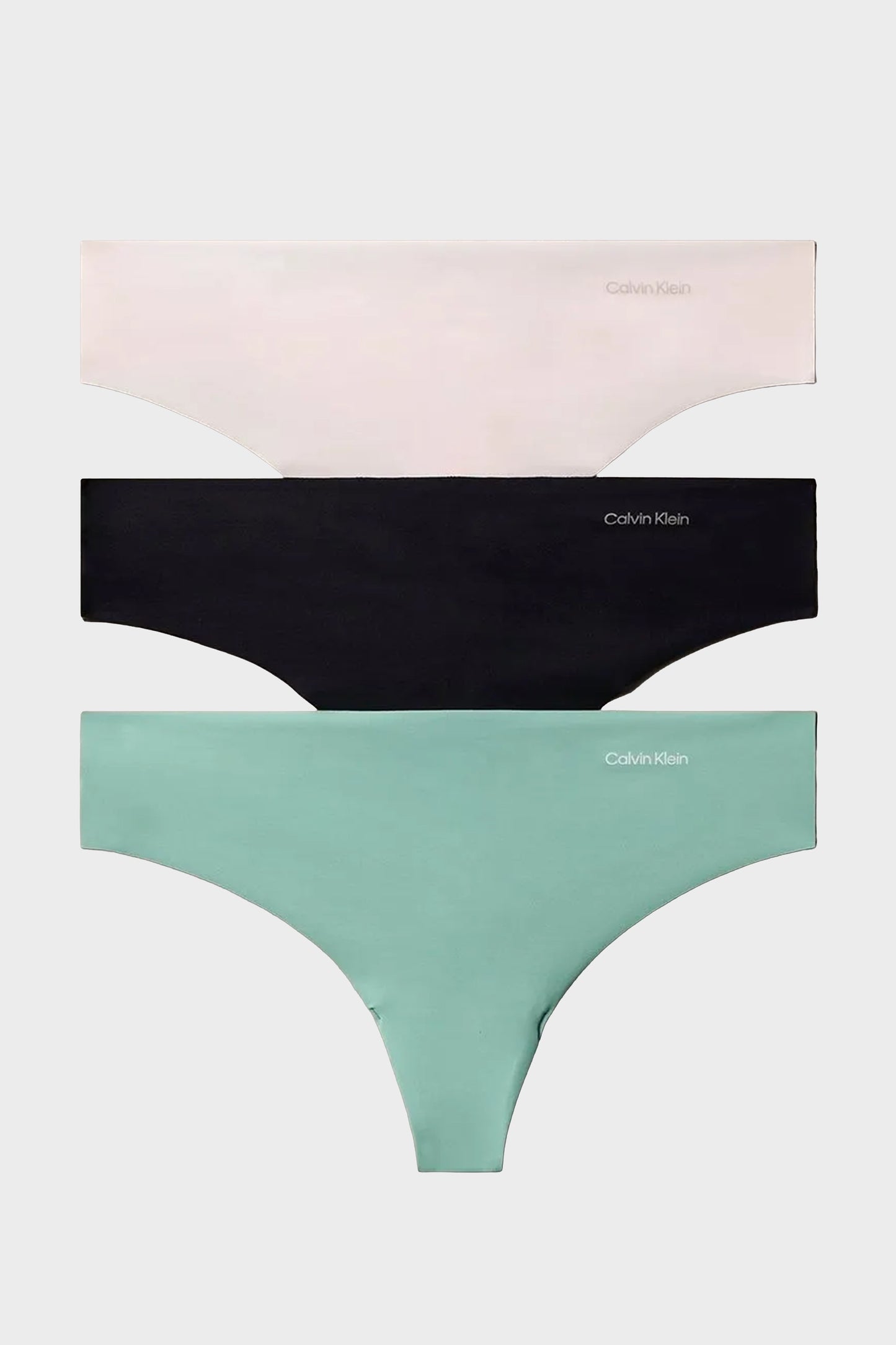 Calvin Klein Invisibles 3 Pack Thongs