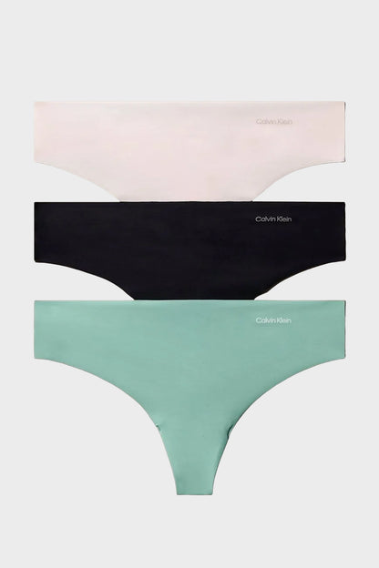 Calvin Klein Invisibles 3 Pack Thongs