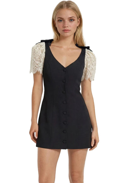 For Love & Lemons Locket Mini Dress