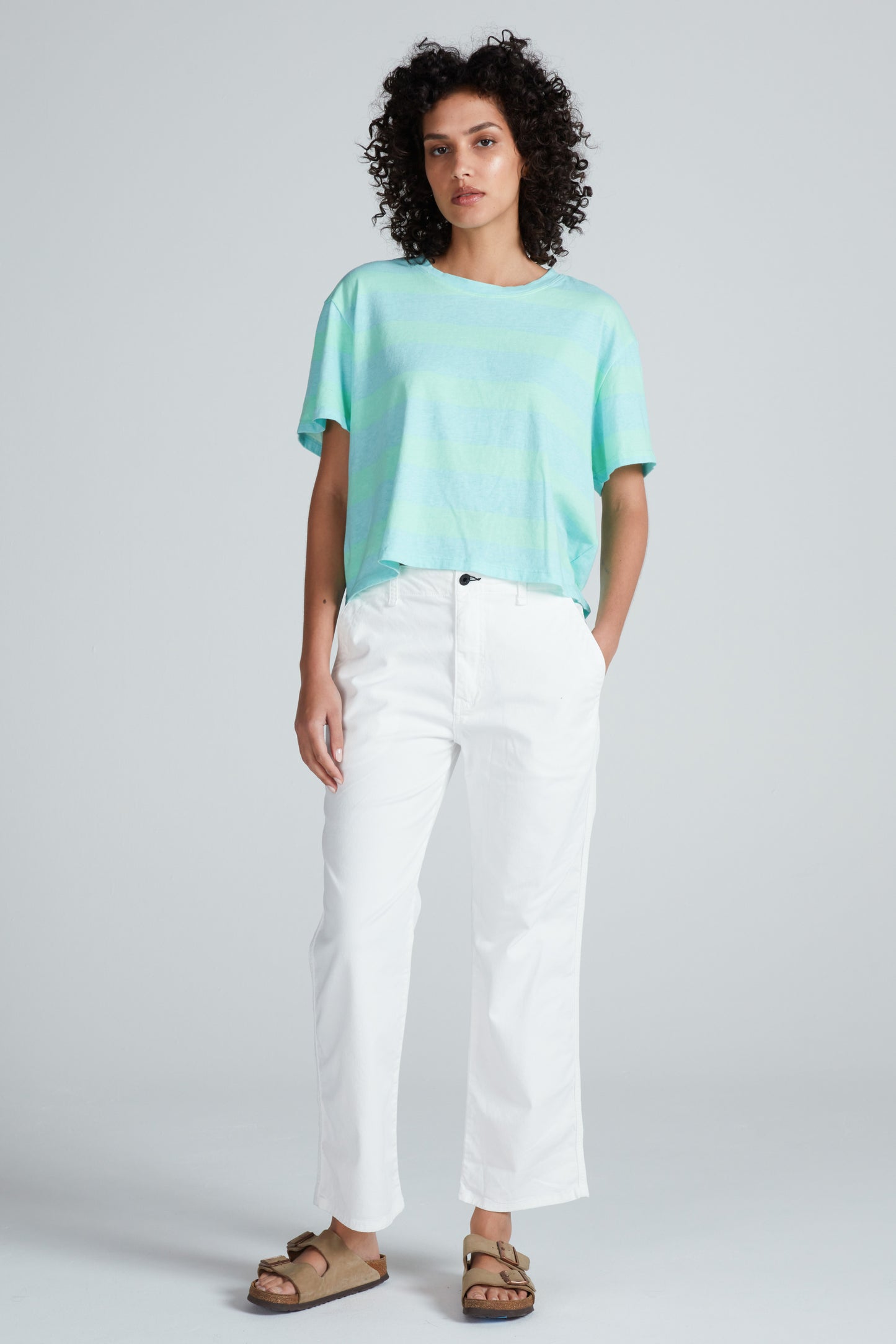 ASKK NY Tomboy Twill Pants - Ivory