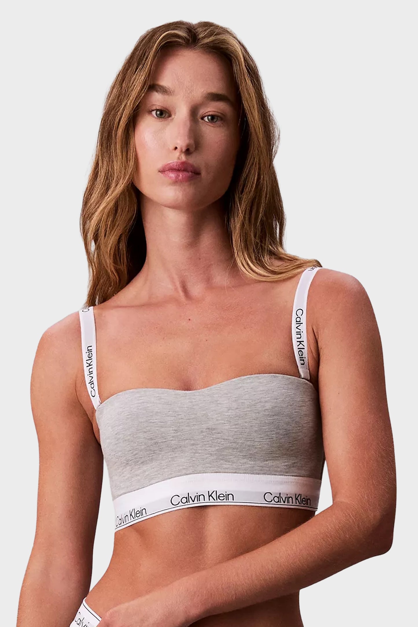 Calvin Klein Icon Cotton Modal Lightly Lined Bandeau Bralette