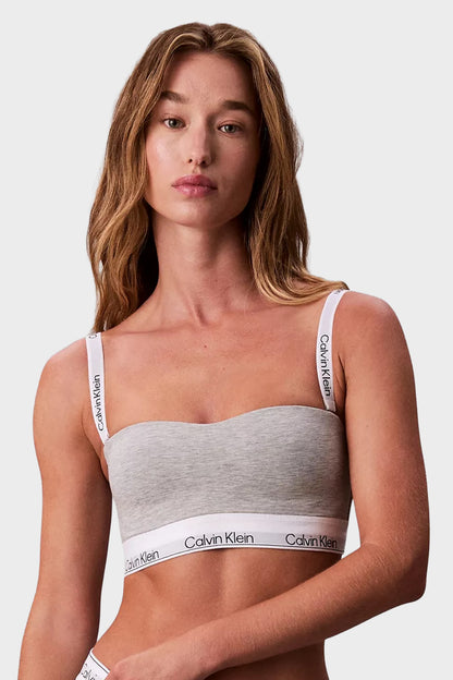 Calvin Klein Icon Cotton Modal Lightly Lined Bandeau Bralette