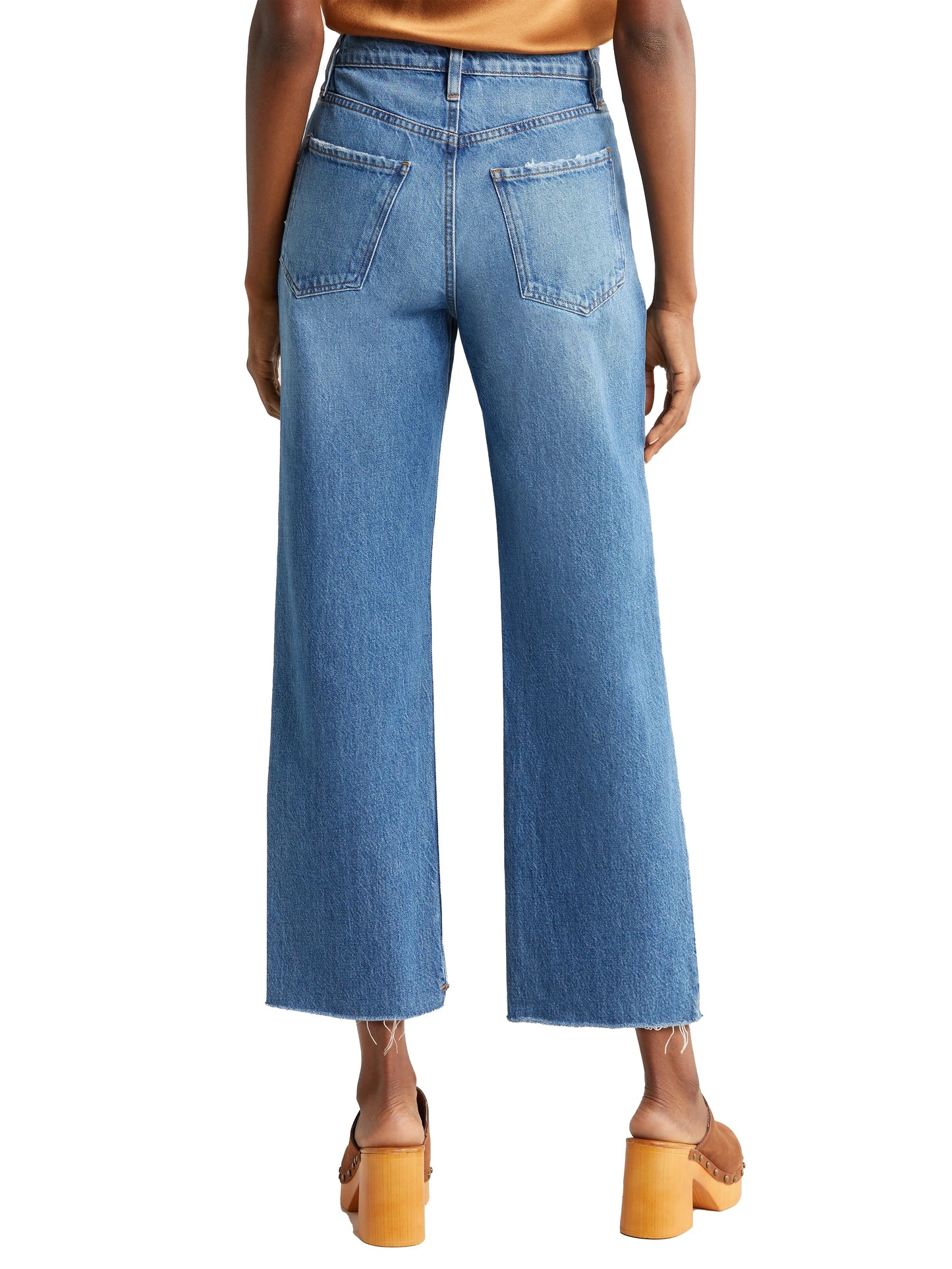 Frame Le Jane Crop Jeans - Mariner Clean