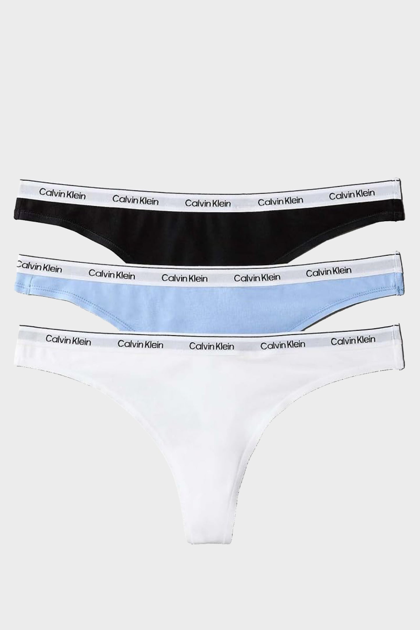 Calvin Klein Icon Logo 3 Pack Thongs
