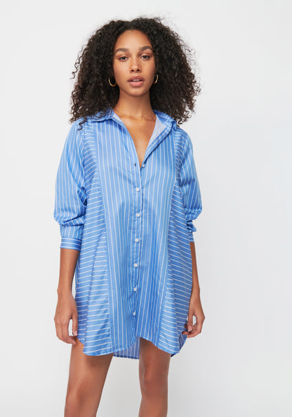 Nation LTD Marni Oversized Button Up Dress