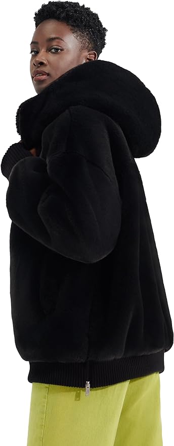UGG Koko Short Faux Fur Coat