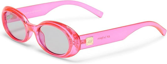 Le Specs Work It! Sunglasses - Hyper Pink