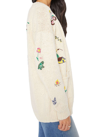 MOTHER The Long Drop Cardigan - Out There