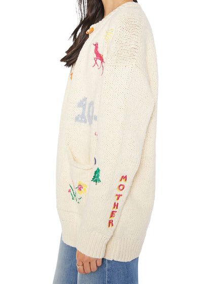 MOTHER The Long Drop Cardigan - Out There