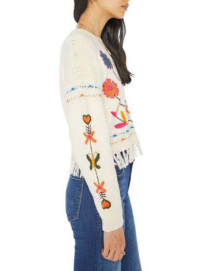 MOTHER The Itsy Jumper Fringe Sweater - Little Trinket