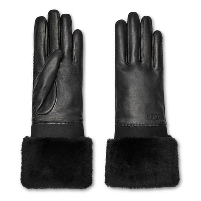 UGG Sheepskin Cuff Leather Gloves