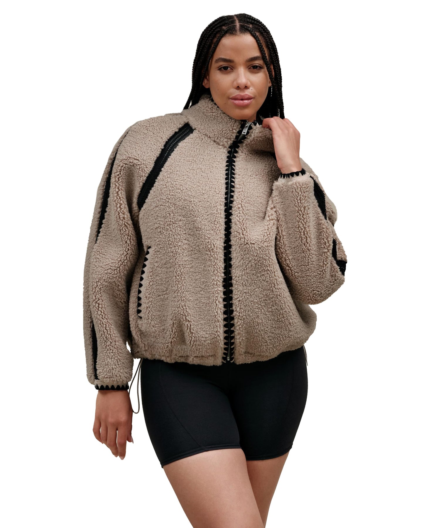 UGG Nikia Crochet UGGfluff Jacket