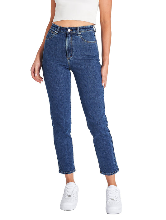 Abrand Jeans A 94 High Slim Denim Jeans in Electra