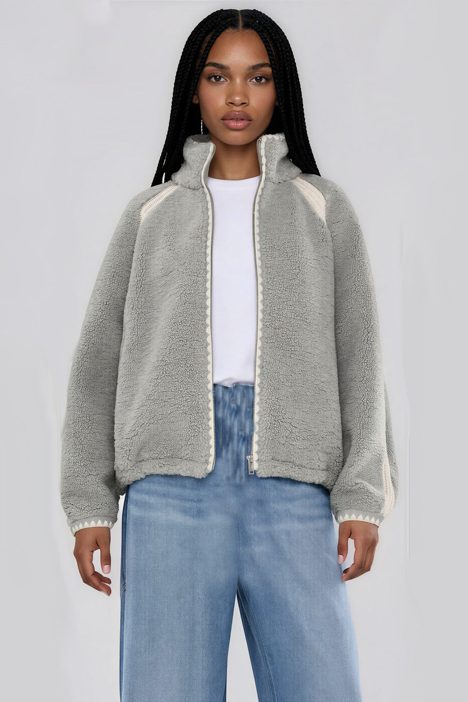 UGG Nikia Crochet UGGfluff Jacket