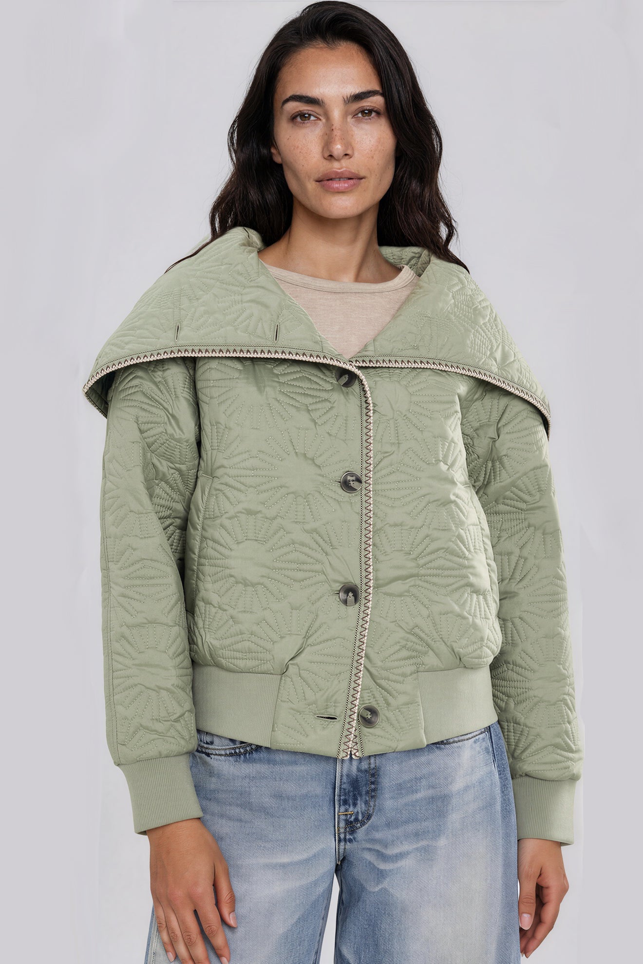 UGG Women's Solein Oversized Collar Jacket