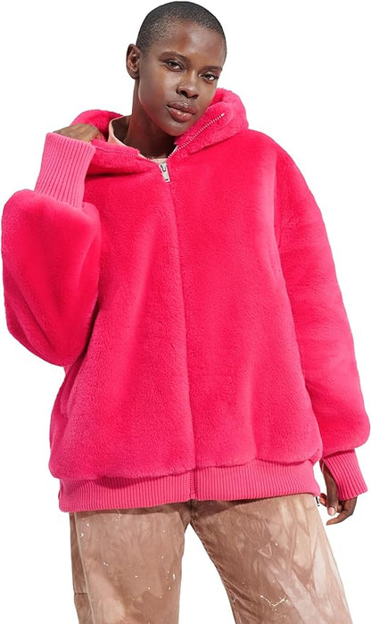 UGG Koko Short Faux Fur Coat
