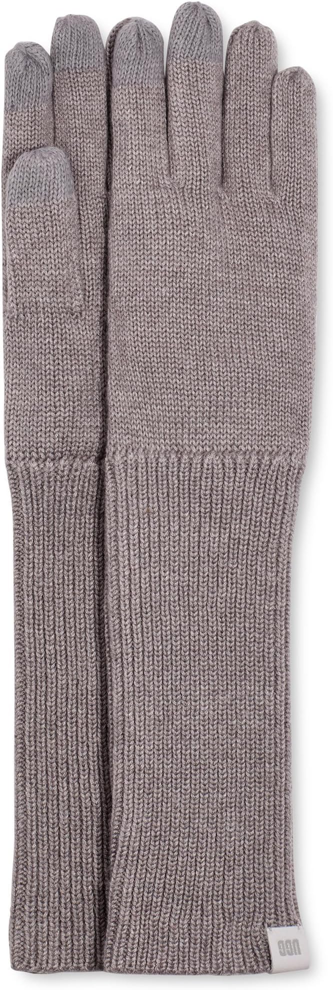 UGG Long Knit Gloves with Smart Conductive Palm and Fingers