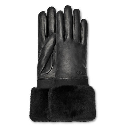 UGG Sheepskin Cuff Leather Gloves