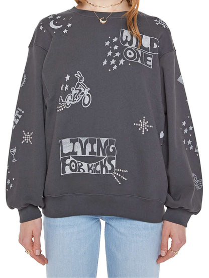 MOTHER The Drop Square Inset - Wild Ones