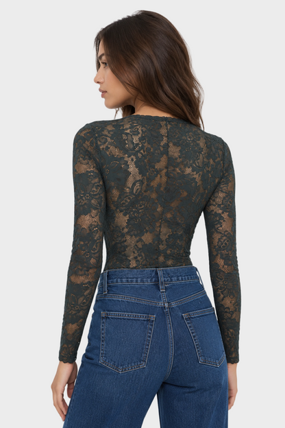 Generation Love Alessia Lace Bodysuit