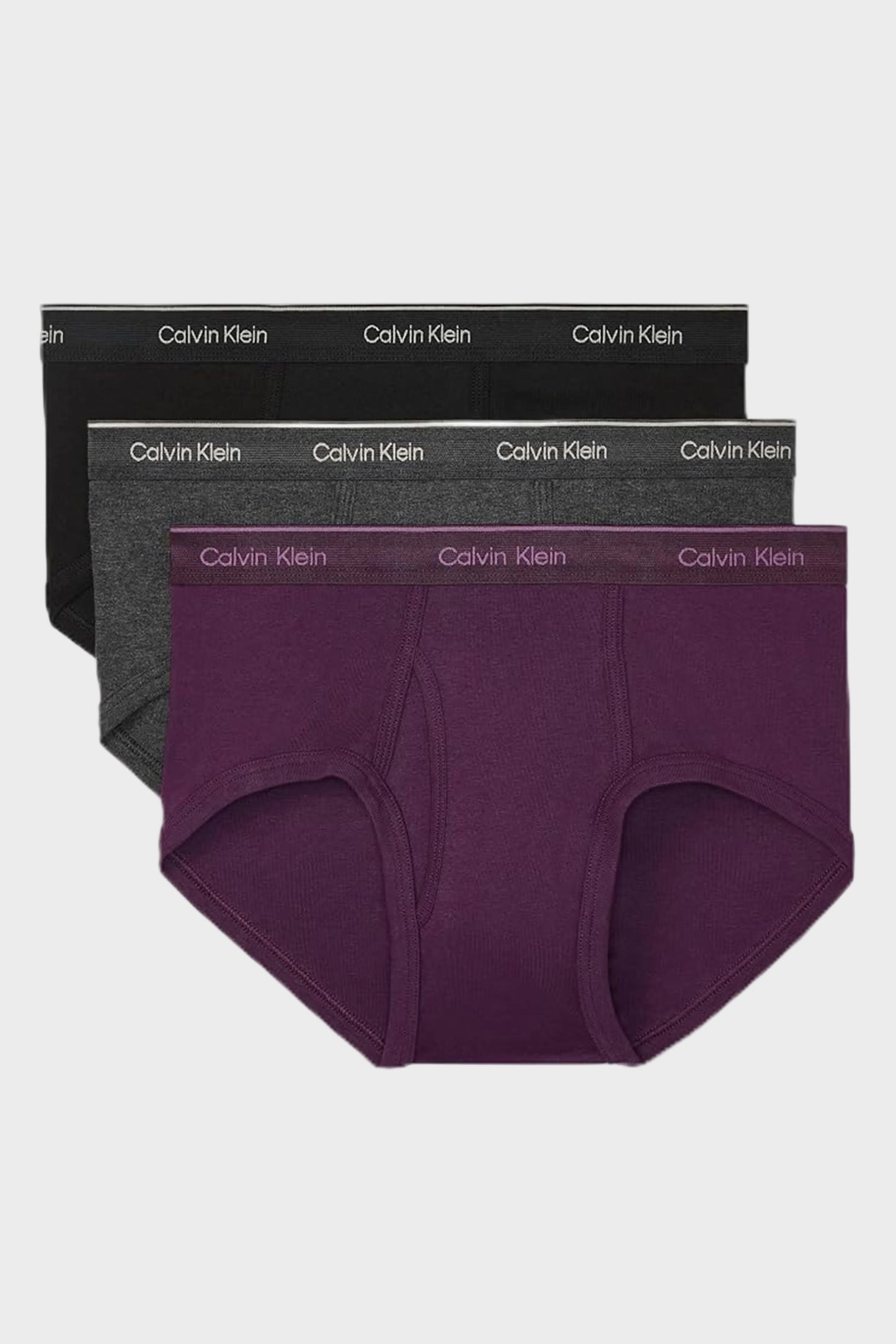 Calvin Klein Mens Cotton Classics 3-Pack Brief