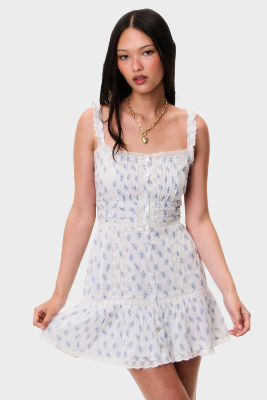 LOVESHACKFANCY Andela Mini Dress