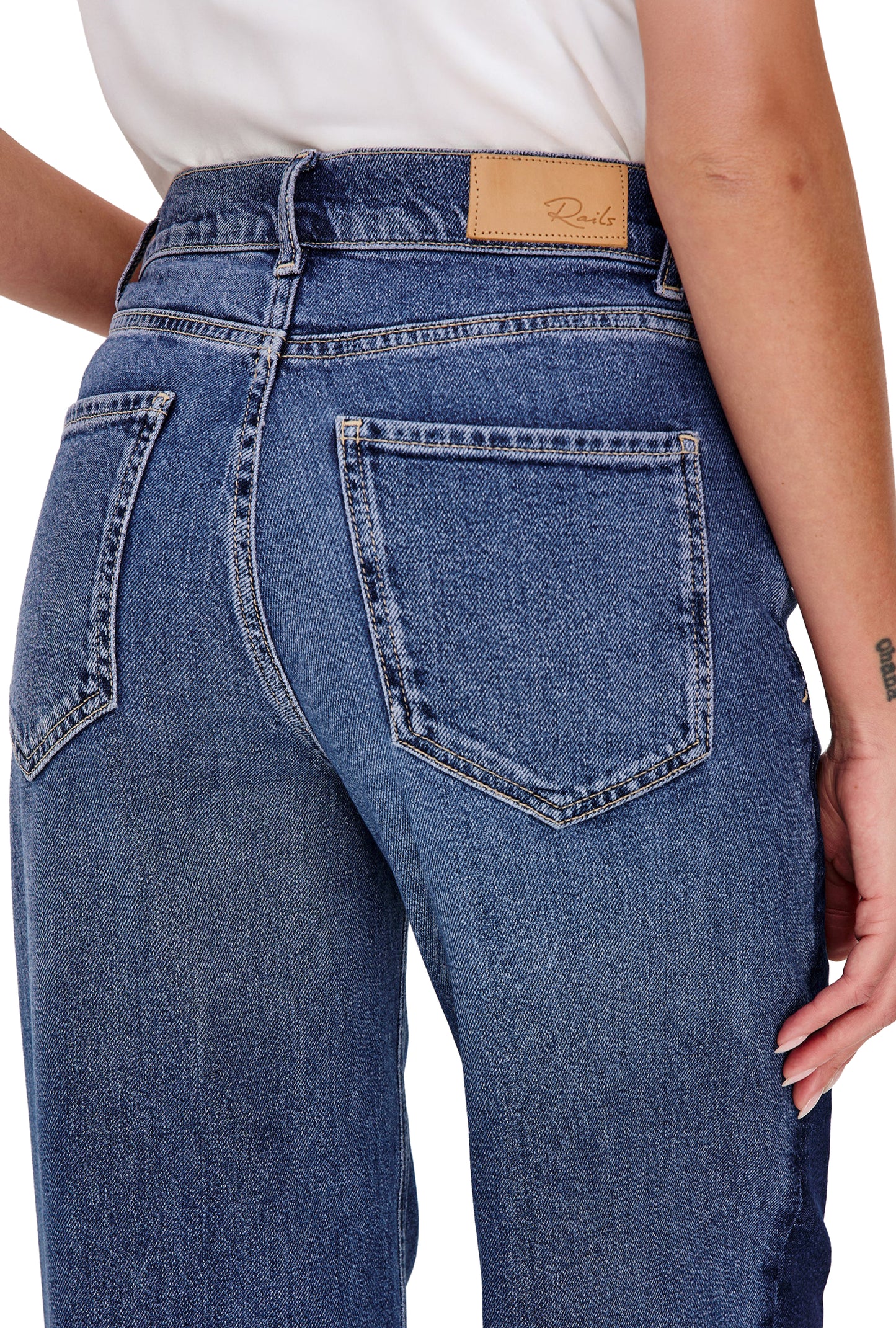 Rails Angeleno Wide Leg Jean - Indigo Grove