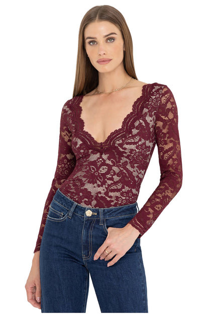 Generation Love Alessia Lace Bodysuit