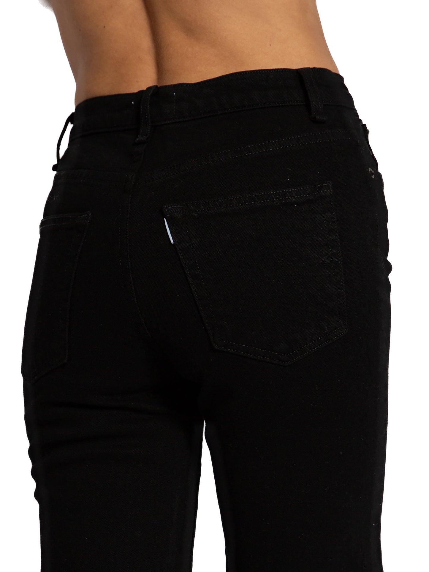 ASKK NY Slim Crop Jeans - Black Resin