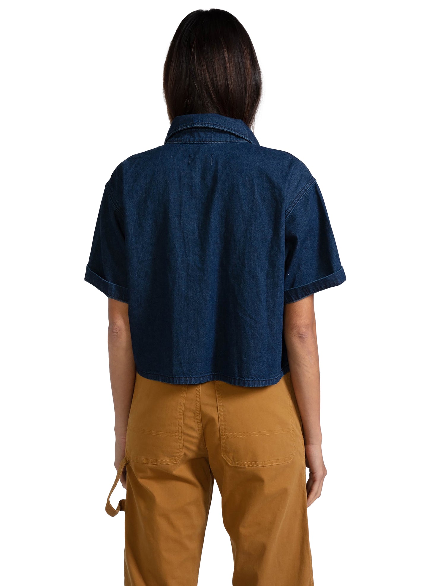 ASKK NY Short Sleeves Denim Shirt - Bruiser