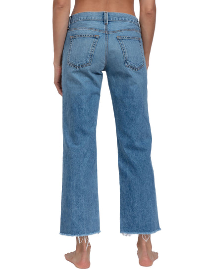 ASKK NY  Low Rise Straight Jean - Clean Berkley