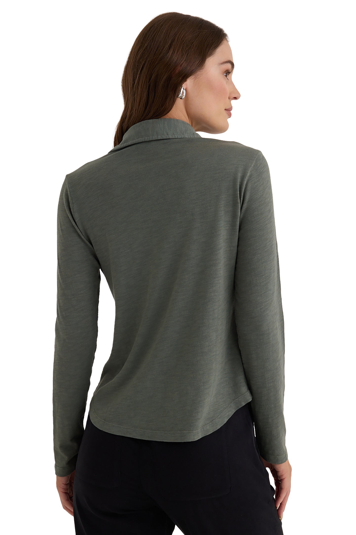 Bella Dahl Long Sleeve Knit Button Down