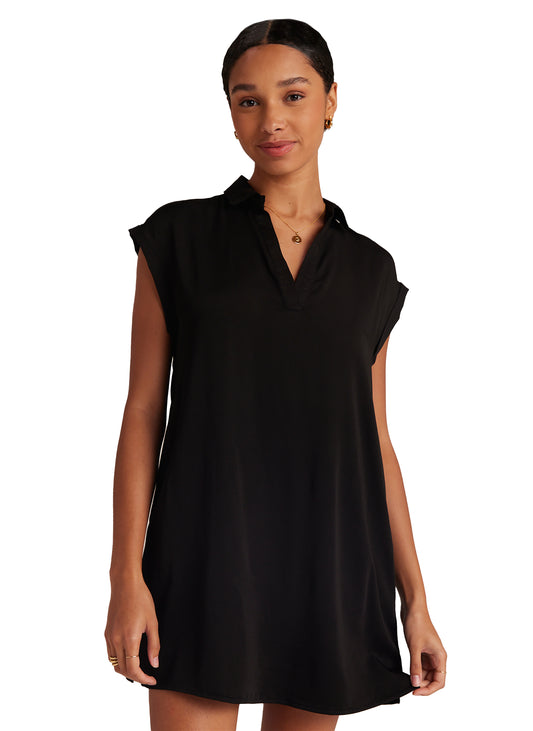 Bella Dahl Cap Sleeve V-Neck Dress