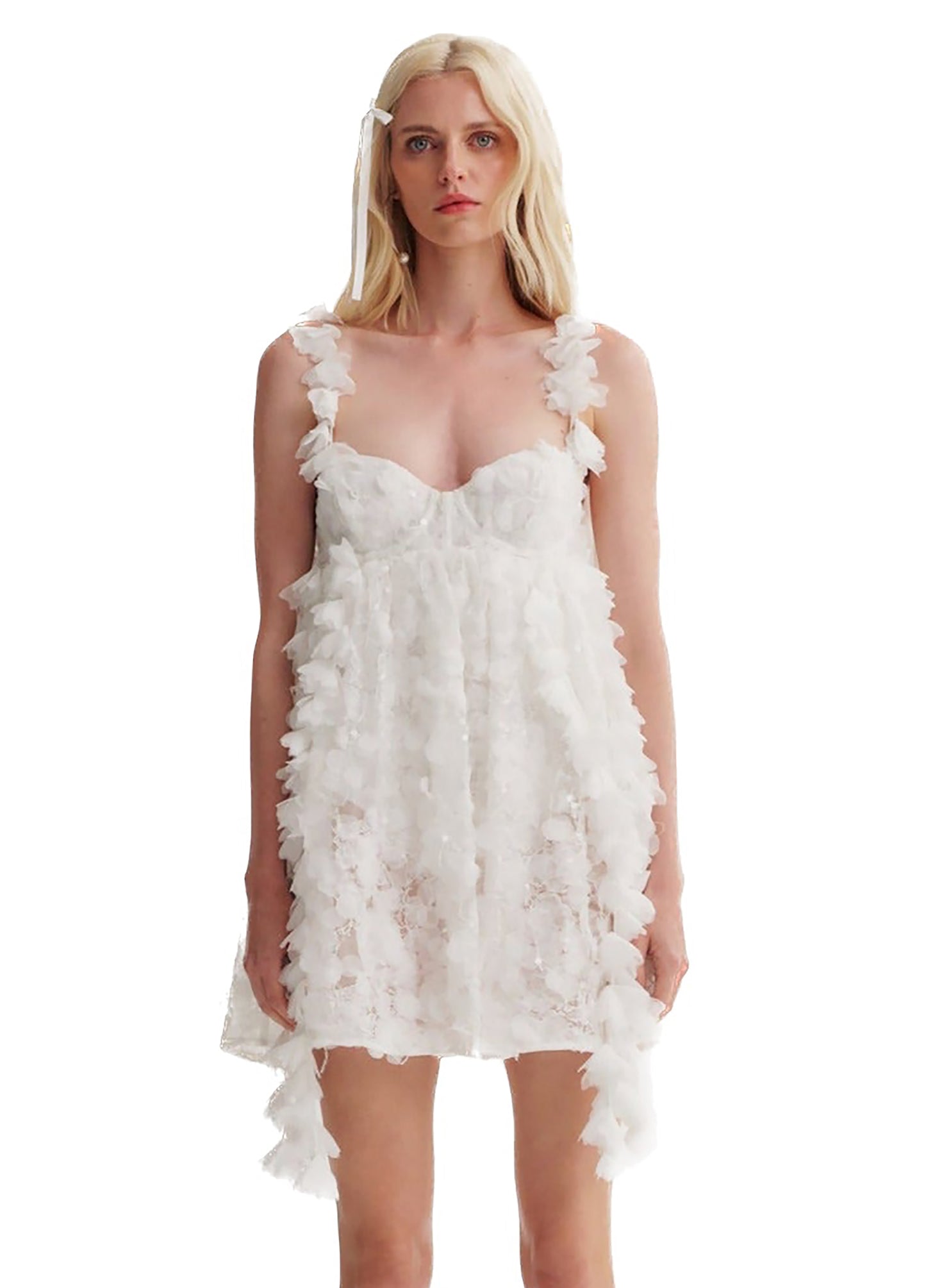 For Love & Lemons Bellatrix Babydoll Mini Dress