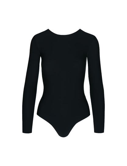 Commando Butter Long Sleeve Crewneck Bodysuit