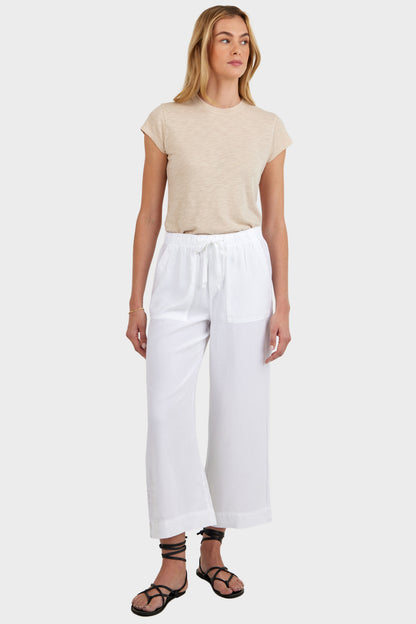 Bella Dahl Easy Pocket Wide Leg Crop Pants